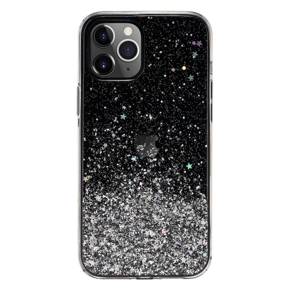 SwitchEasy iPhone 12 Pro Max  Starfield PC+TPU Case, Transparent Black