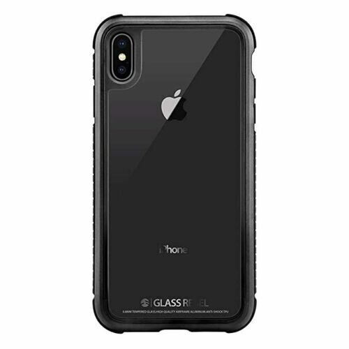 145444-SwitchEasy iPhone X Glass Strong Metal Frame Case