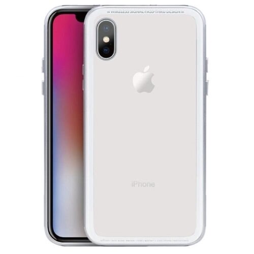 145451-SwitchEasy iPhone X Glass Strong Metal Frame Case