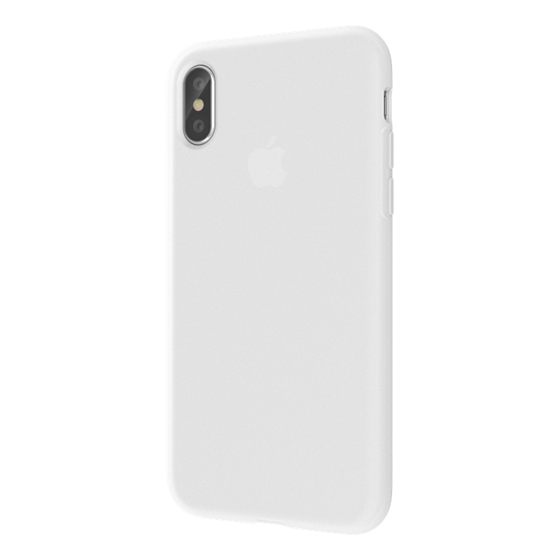 SwitchEasy iPhone X Numbers TPU Case, Frost White