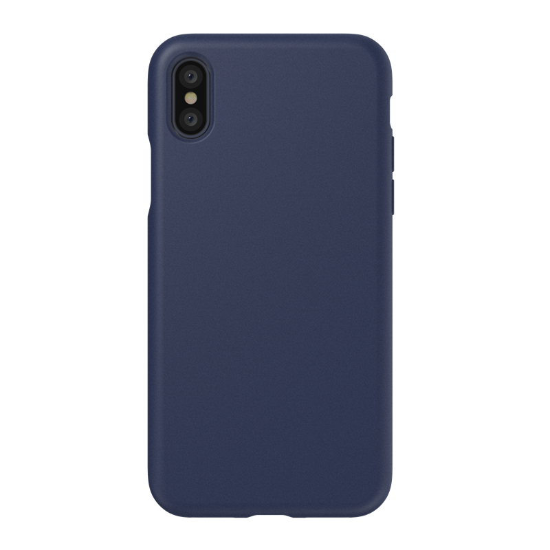 SwitchEasy iPhone X Numbers TPU Case, Midnight Blue