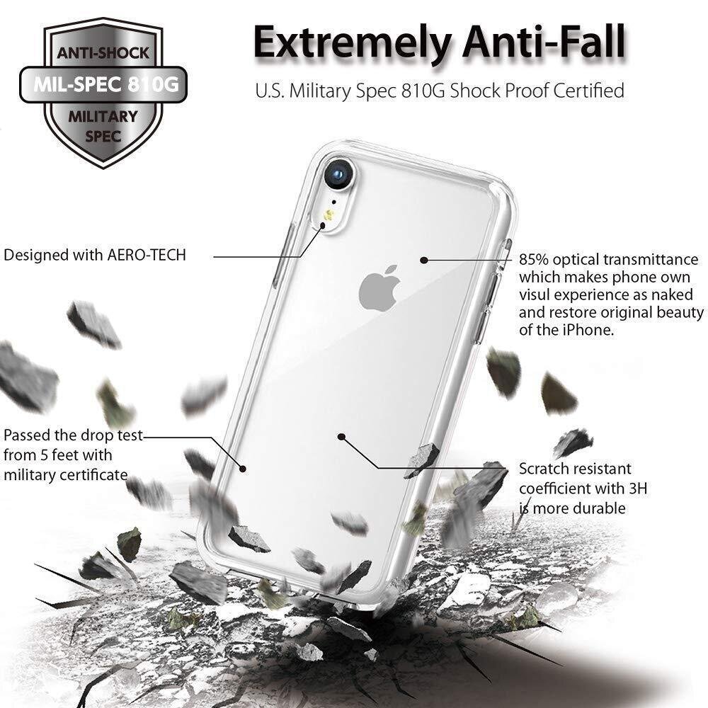 SwitchEasy iPhone Xs Max Crush PC+TPU Case, Ultra Clear