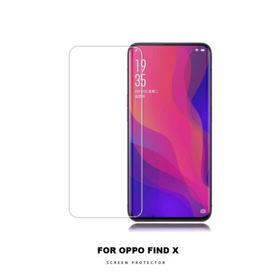 051810-TDG Oppo Find X 6.4&quot; Tempered Glass, 3D UV (Screen