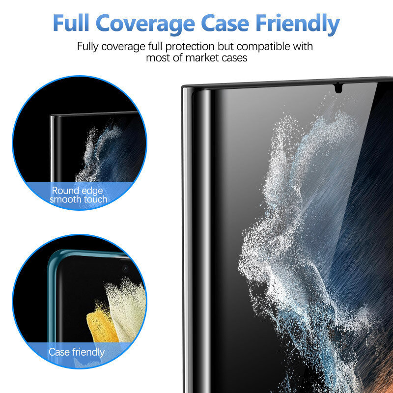 309390-TDG Samsung S22 Ultra 6.8&quot; 6H Hybrid Scre