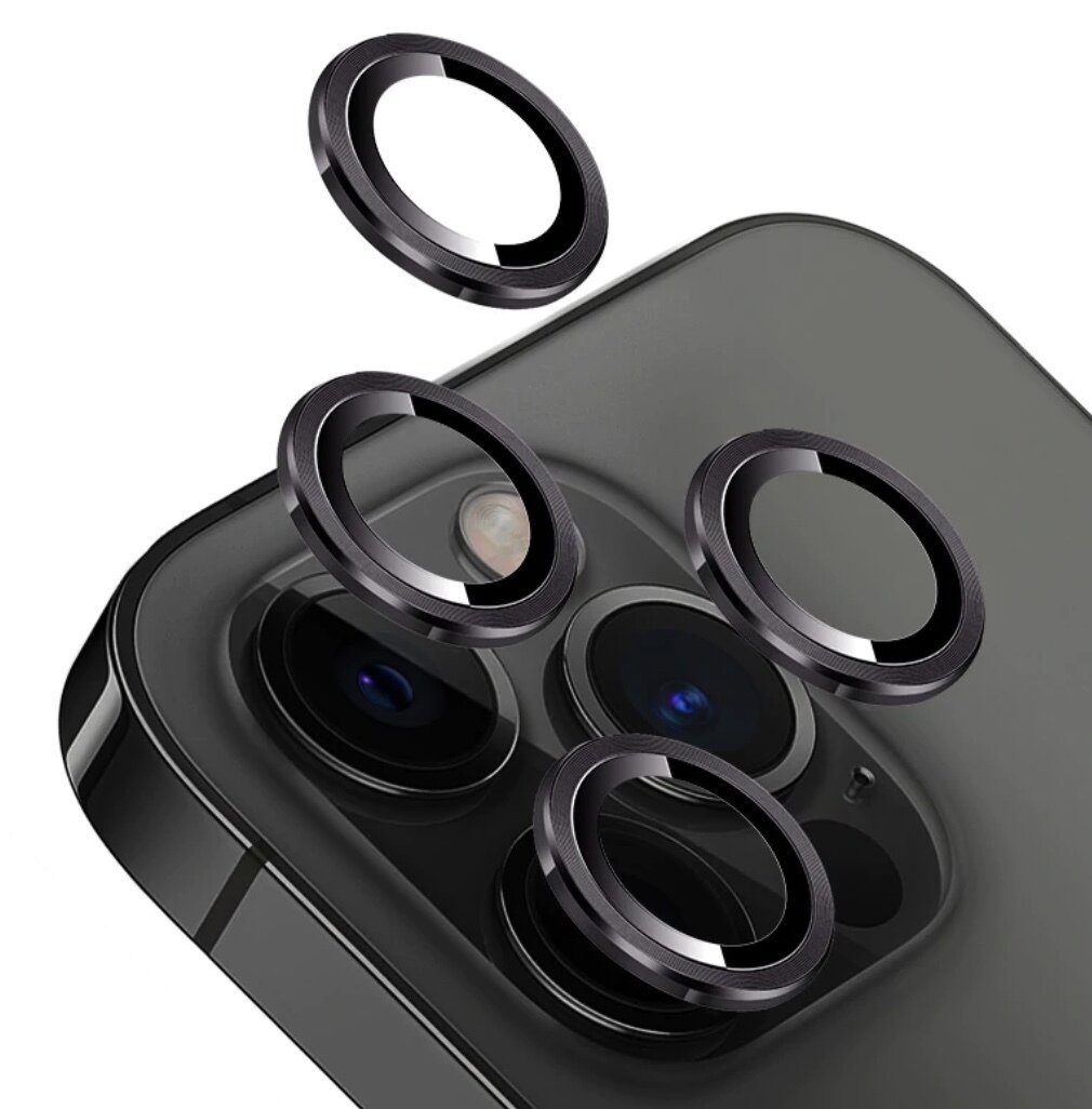 TDG XC iPhone 13P/ 13PM Lens Protector, Black (Lens Protector)