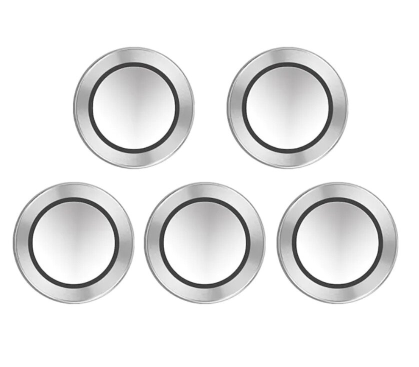 TDG XC iPhone 13P/ 13PM Lens Protector, Silver (Lens Protector)