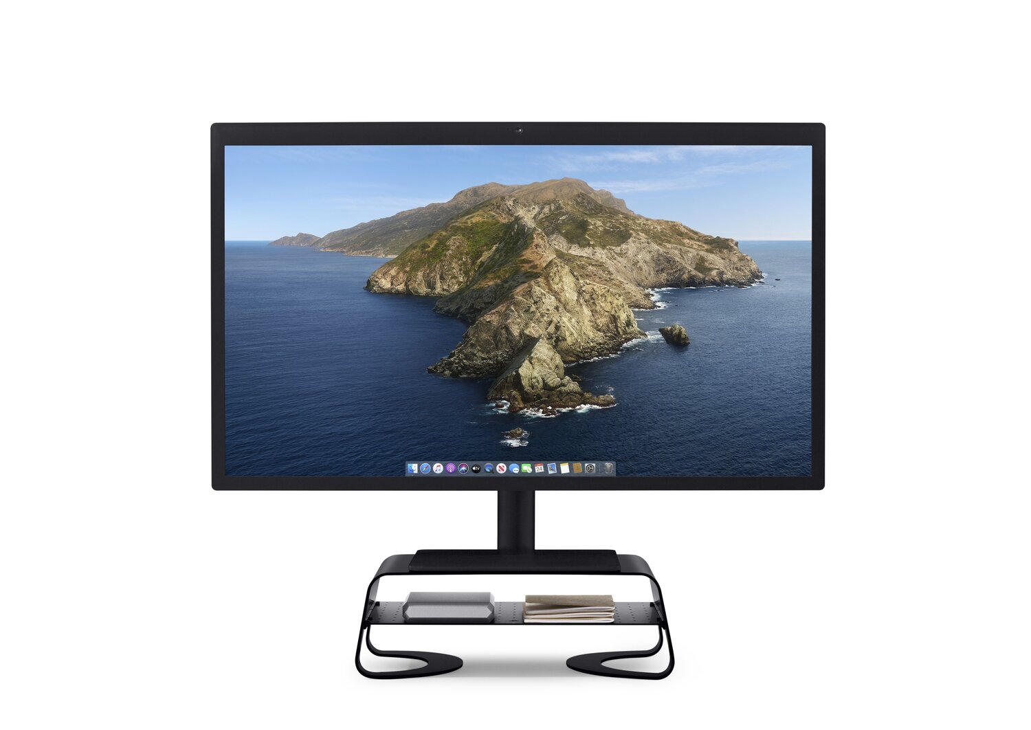 Twelve South Curve Riser Desktop Stand, Black
