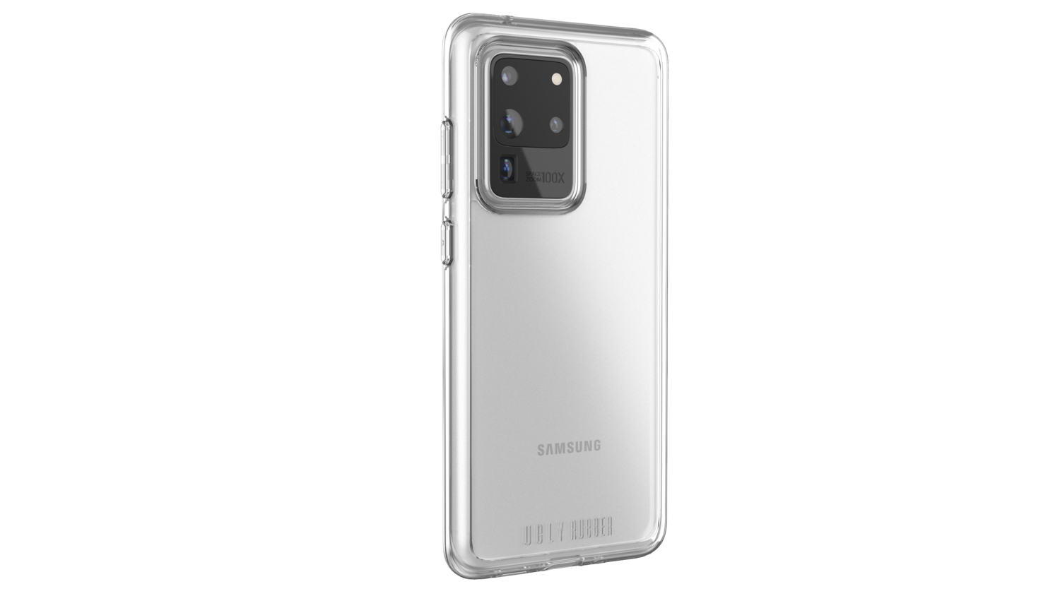 Ugly Rubber Samsung Galaxy S20 Ultra Pure, Clear