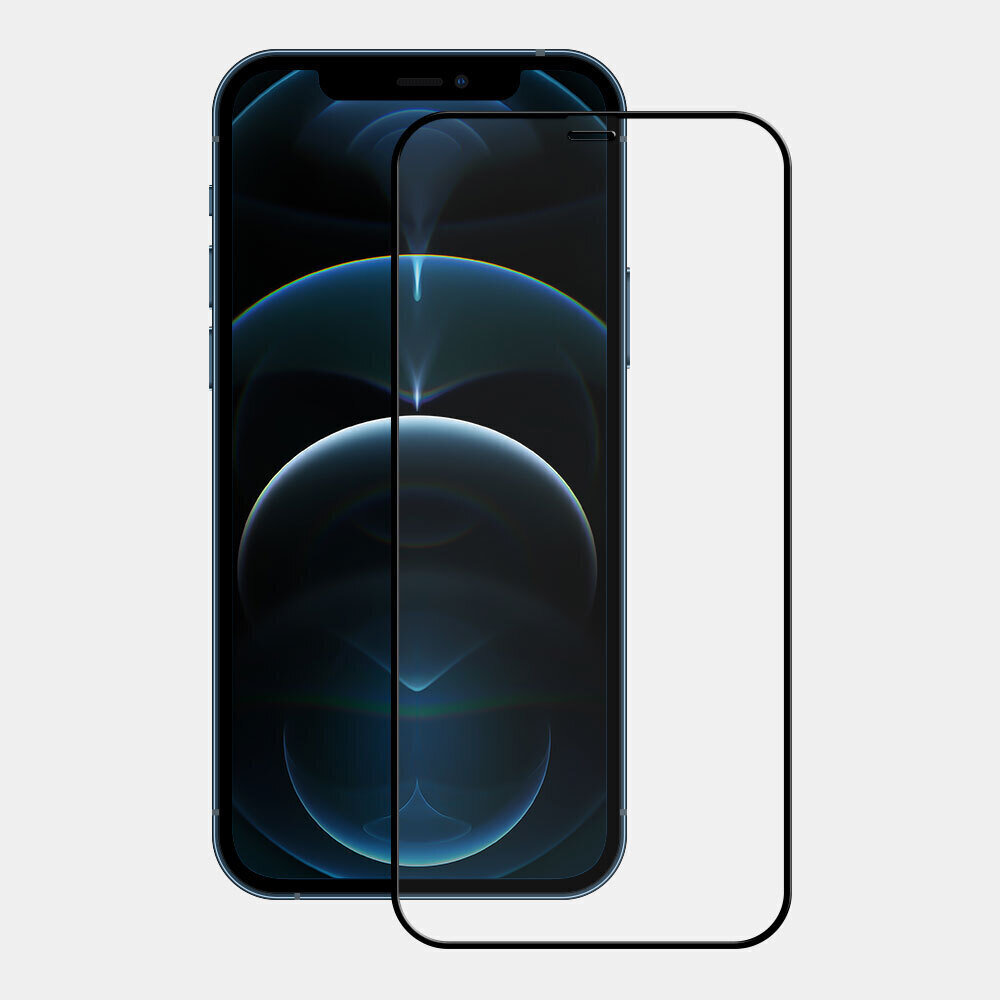 366190-Ugly Rubber iPhone 12 Pro Max  Tempered Glass,