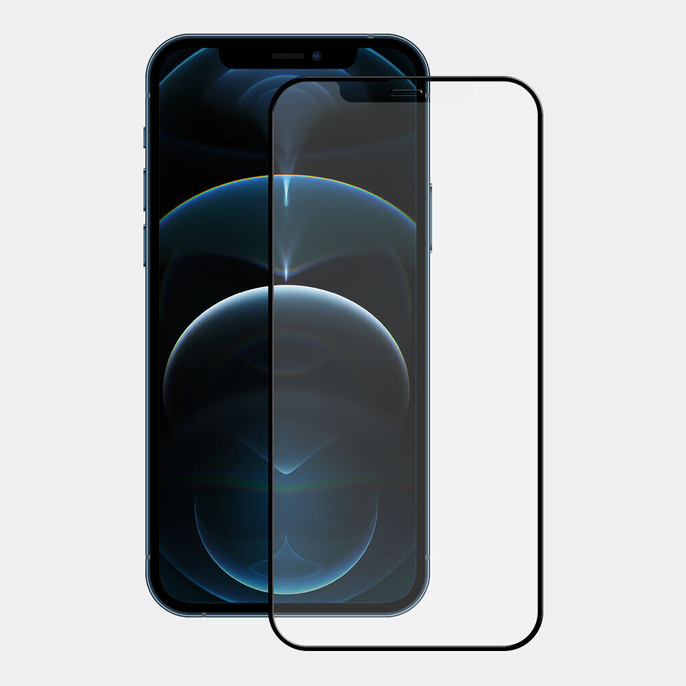 366206-Ugly Rubber iPhone 12 Pro Max  Tempered Glass,