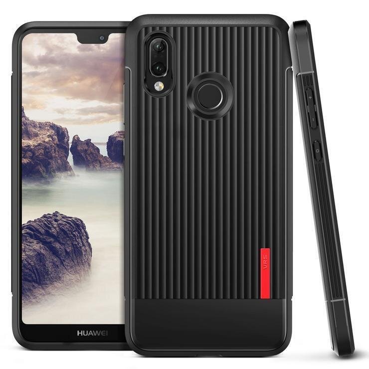 VRS Design Huawei P20 Lite Single Fit Label TPU, Black