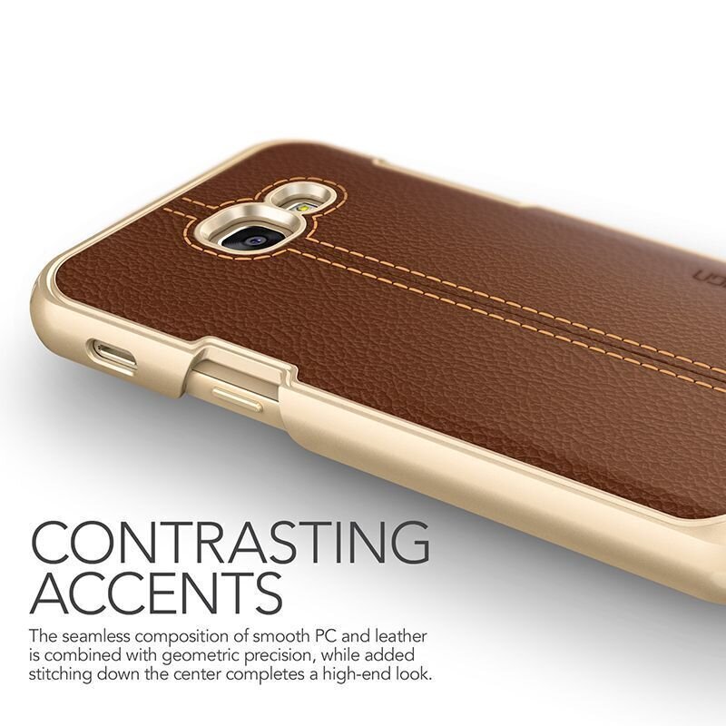 VRS Design Samsung Galaxy A3 (2017) Simpli Mod PC PlusPU Leather, Brown