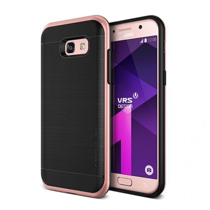 VRS Design Samsung Galaxy A5 (2017) High Pro Shield TPU PlusPC, Rose Gold