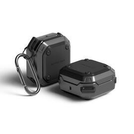 VRS Design Samsung Galaxy Buds Pro/Buds Live Active TPU PlusPC, Metal Black