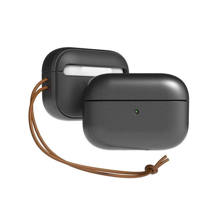 VRS Design Samsung Galaxy Buds Pro/Buds Live Modern TPU PlusPC, Metal Black
