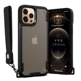 VRS Design iPhone 12 mini Crystal Mixx Pro, Black Carbon