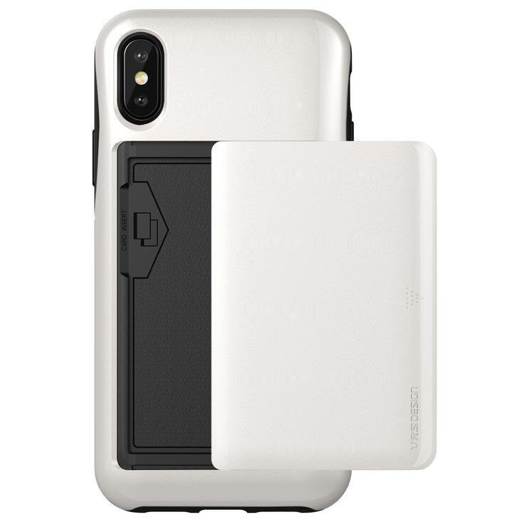 VRS Design iPhone X Damda Glide TPU+PC, White