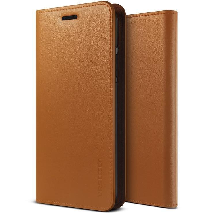 VRS Design iPhone X Genuine Cowhide Leather, Brown