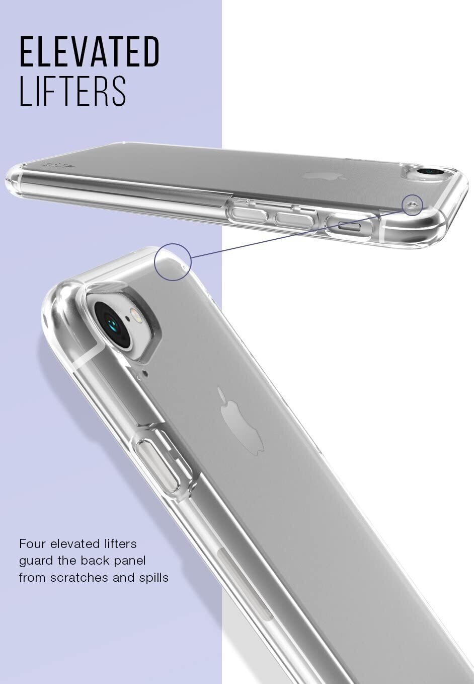 Vouni iPhone 7 Sleek, Silver