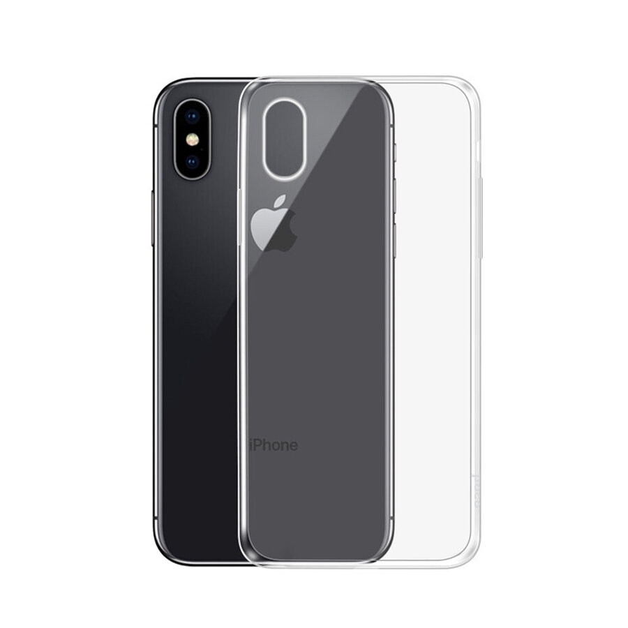 Vouni iPhone X Fresh Soft Case, Clear Tea