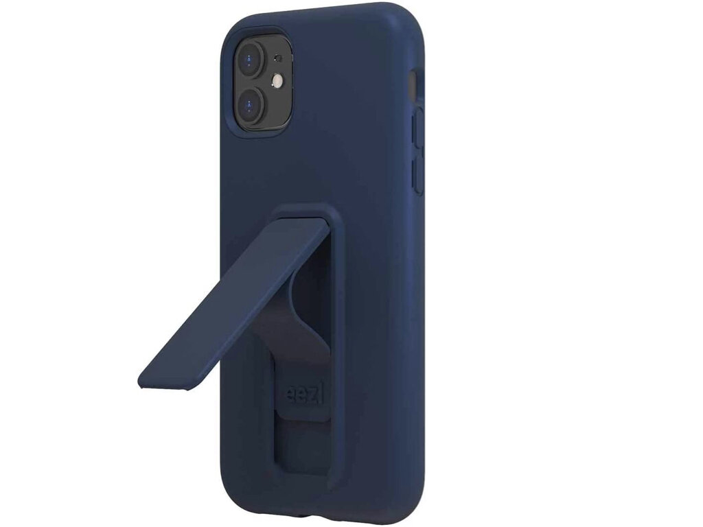 Wild Flag iPhone 11 Pro eezl Kickstand Grip Case, Navy