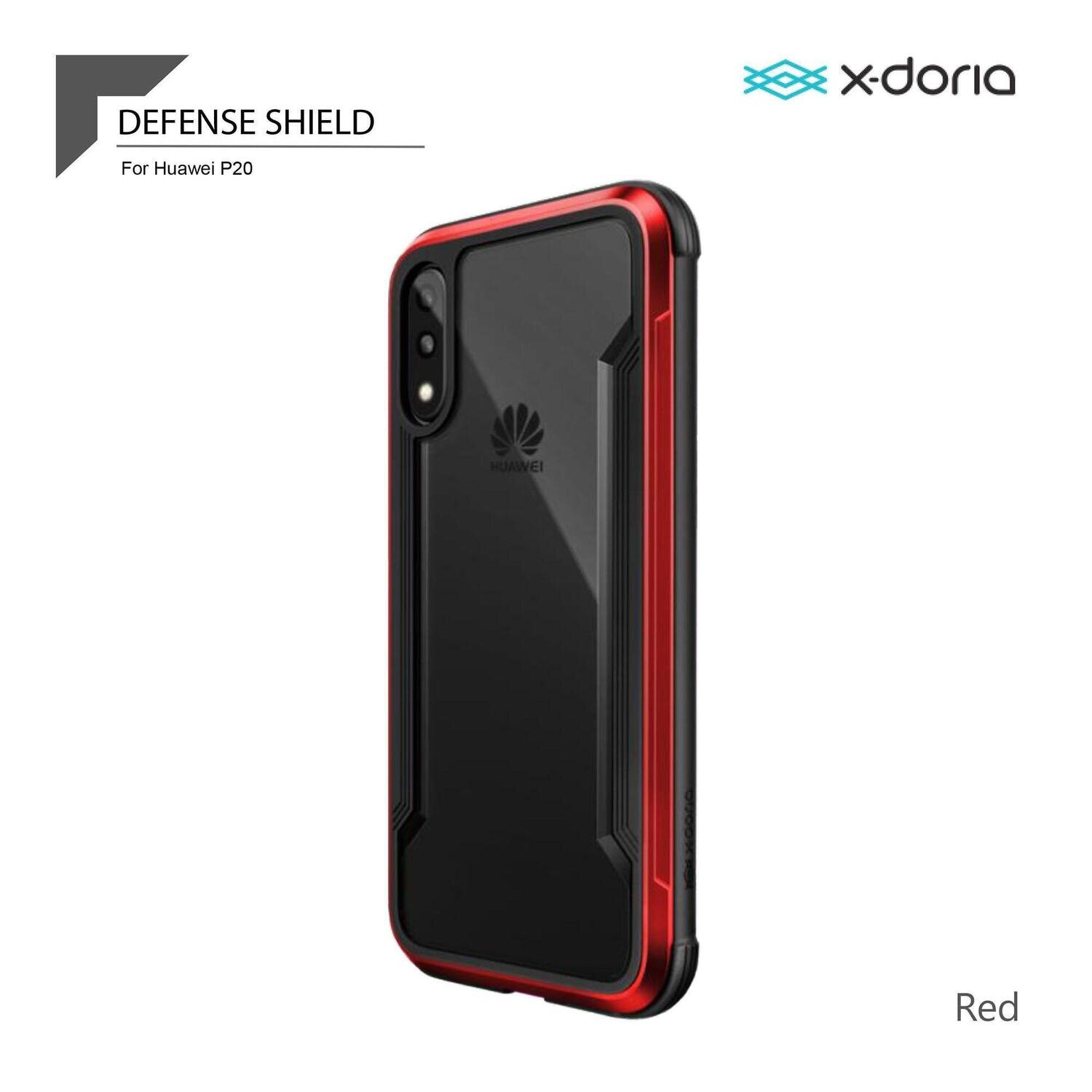 X-Doria Huawei P20 Defense Shield, Red