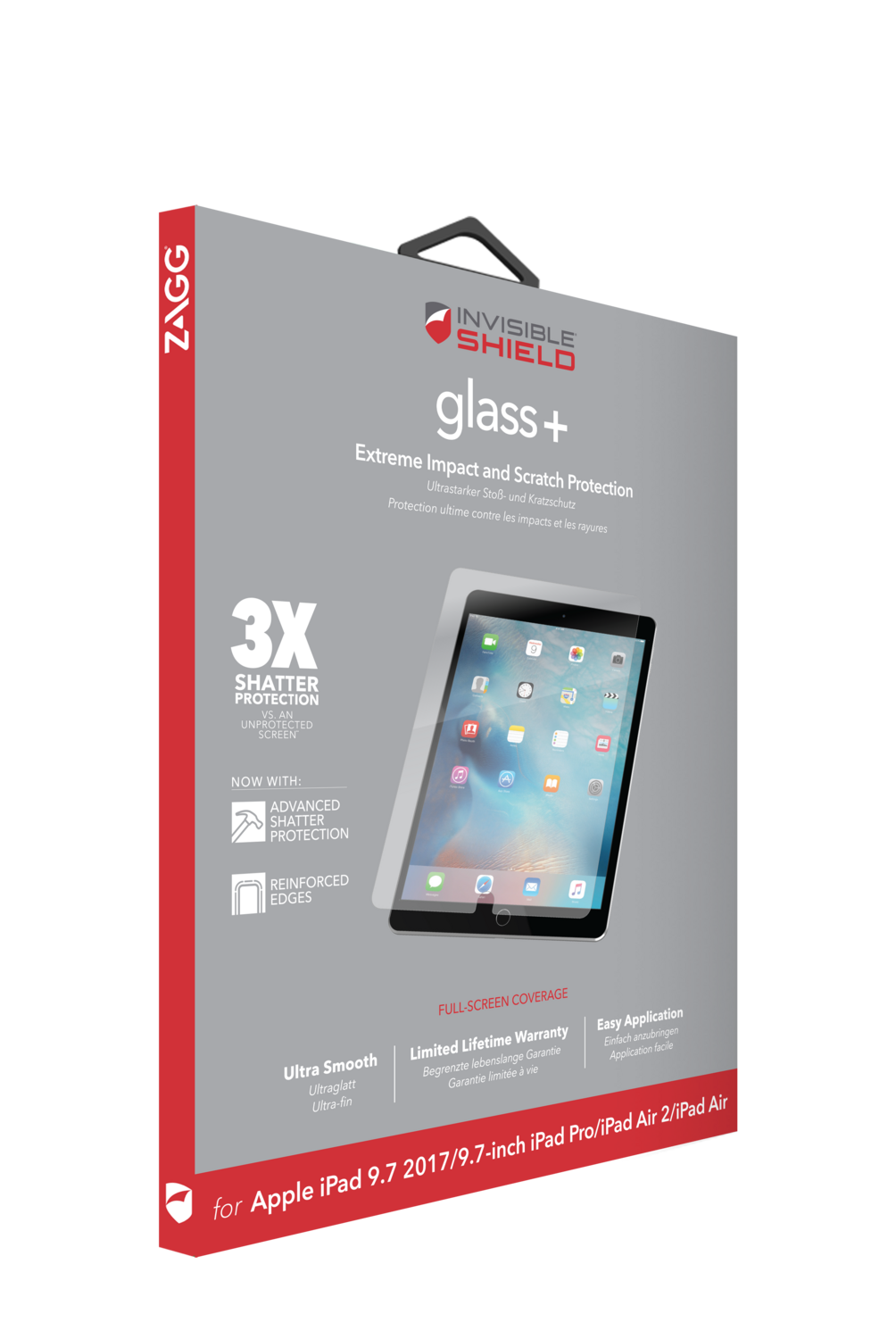 ZAGG InvisibleShield GlassPlus iPad Pro 9.7&quot; (2017)