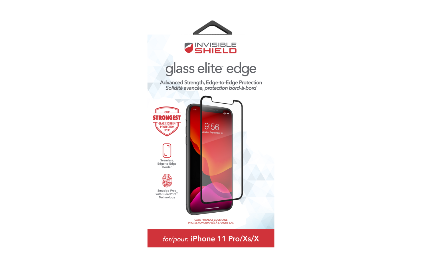 102446-ZAGG InvisibleShield iPhone 11 Pro/ Xs Glass E