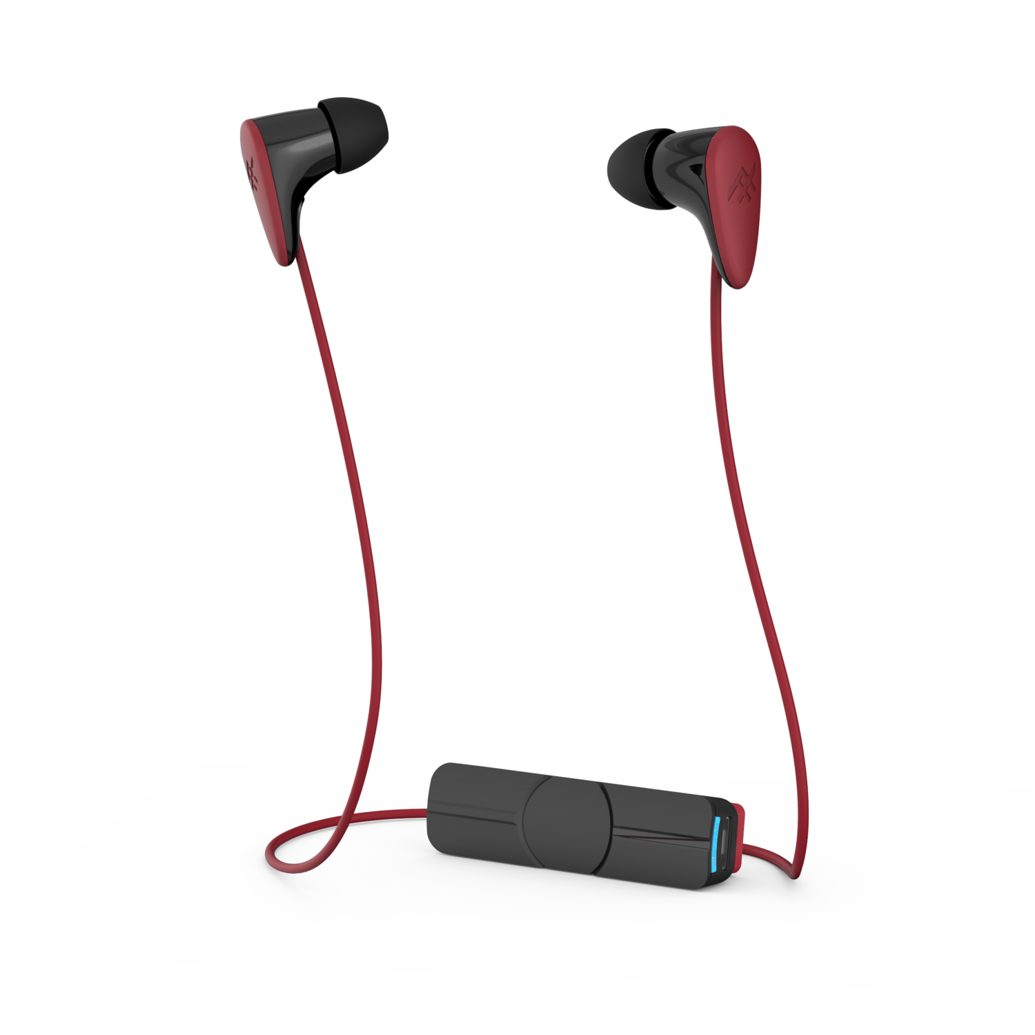 ZAGG iFrogz Audio Charisma Wireless Earbuds, Black/Red