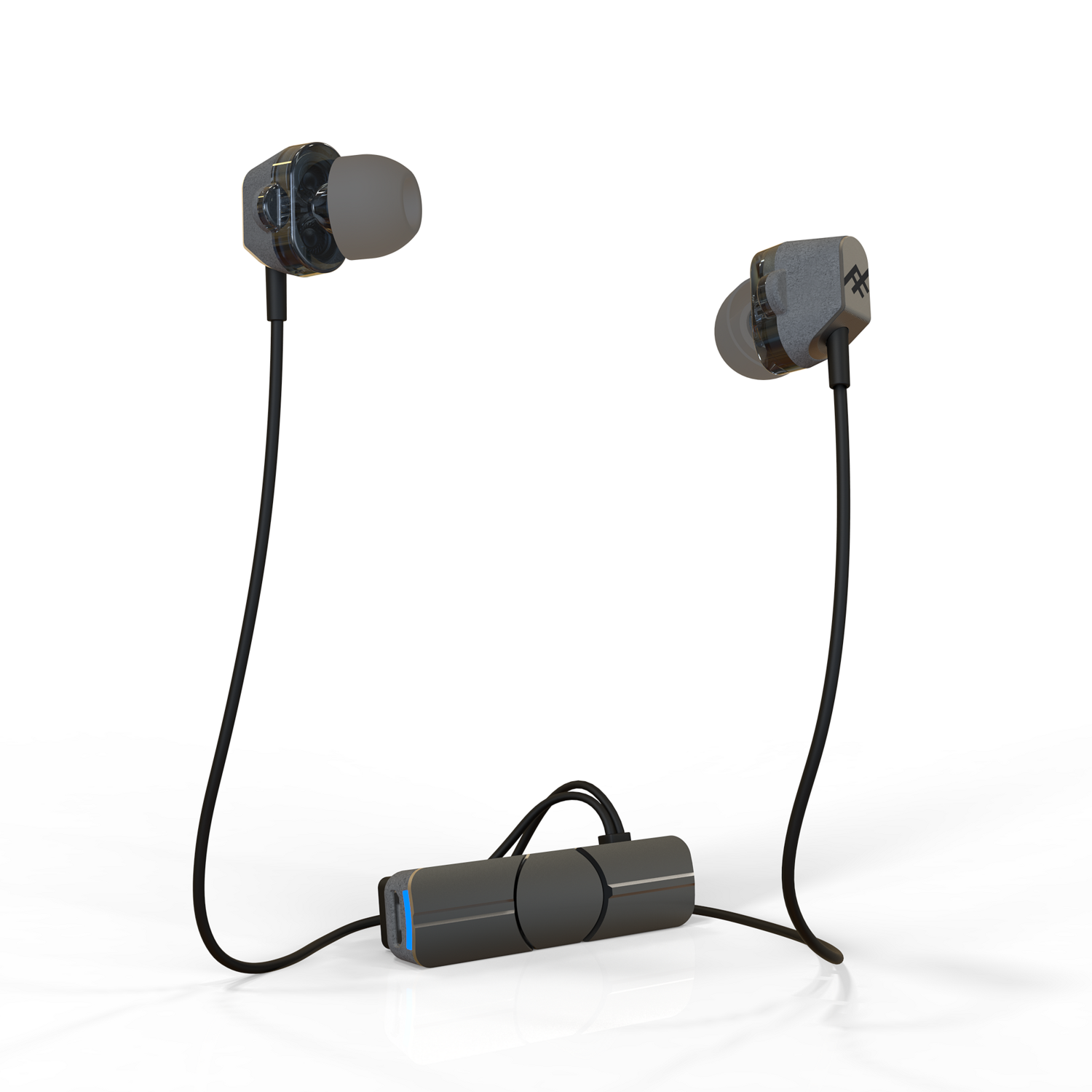 ZAGG iFrogz Audio Impulse Duo Dual Driver Wireless Earbuds, White