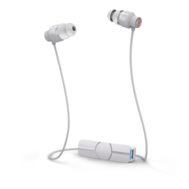 ZAGG iFrogz Audio Impulse Wireless Earbuds, White/Rose Gold