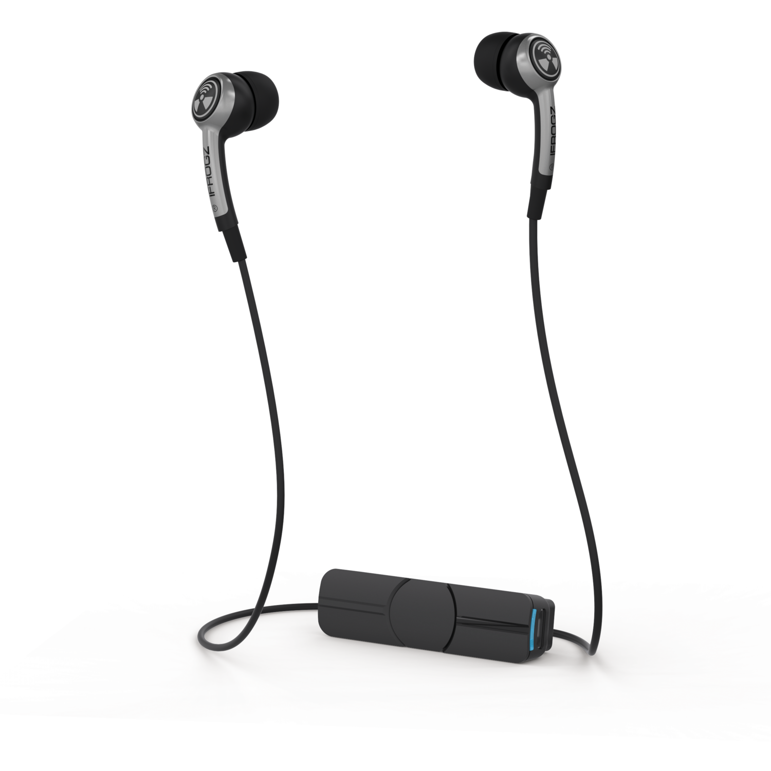 ZAGG iFrogz Audio Plugz Wireless Earbuds, Silver