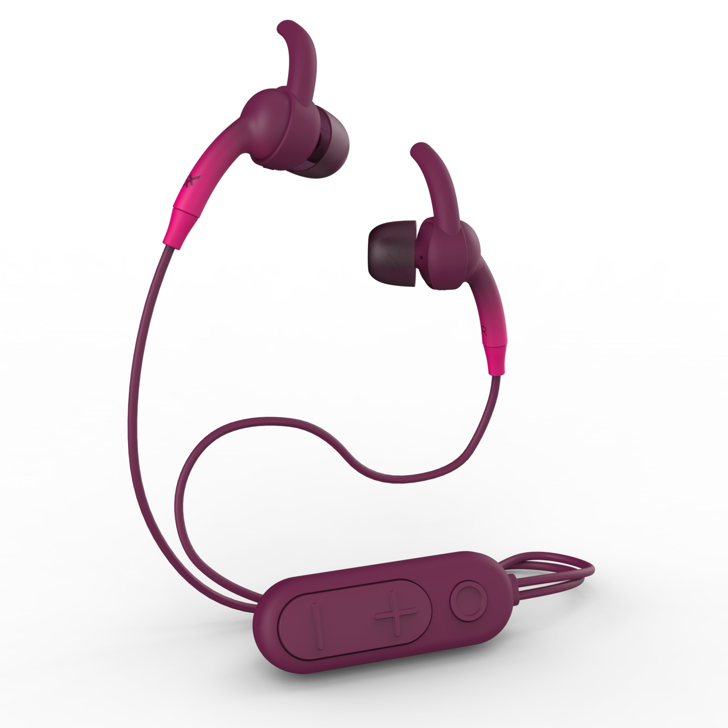 ZAGG iFrogz Audio Sound Hub Plugz Wireless Earbuds, Purple/Pink