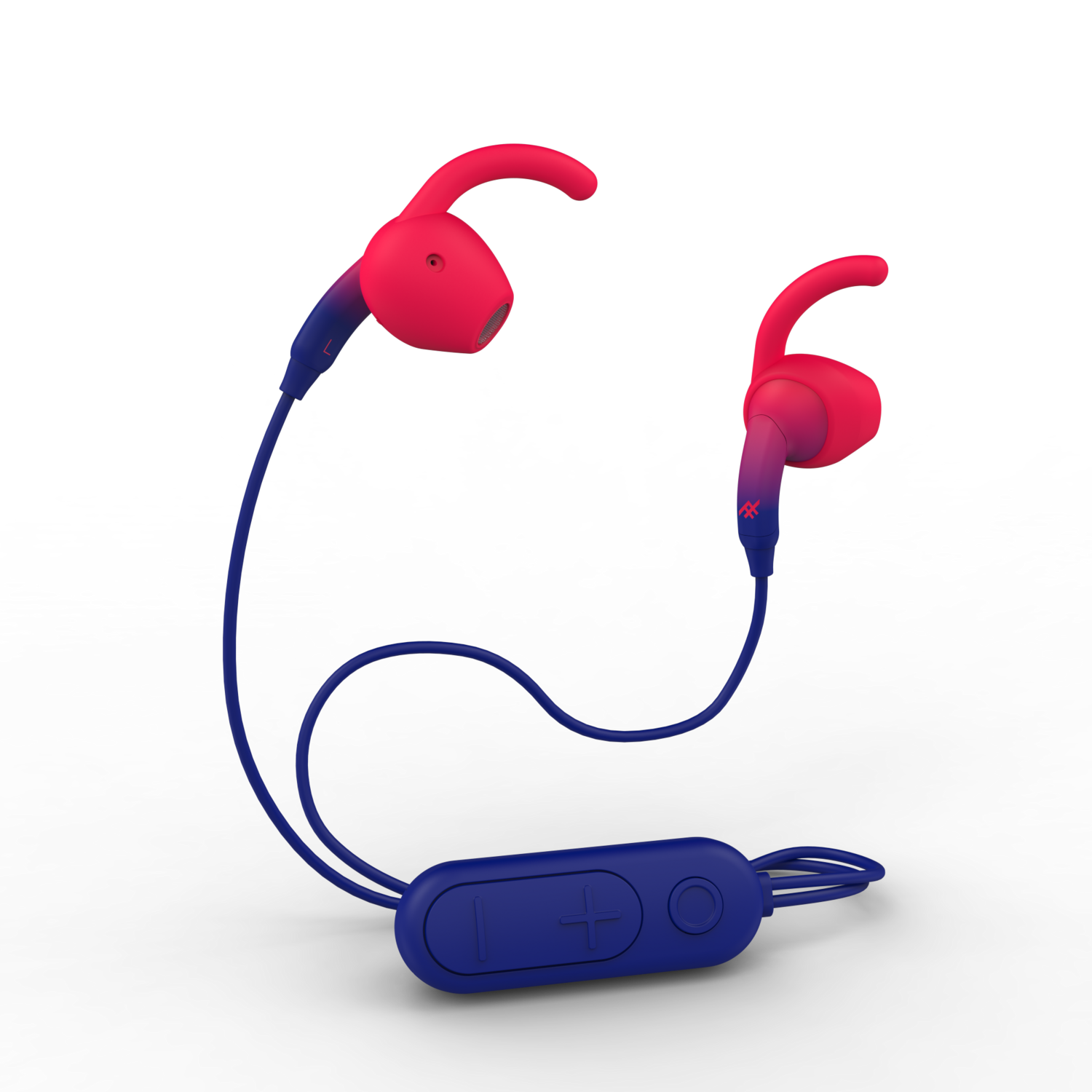 ZAGG iFrogz Audio Sound Hub Tone Wireless Earbud FG, Navy/Red