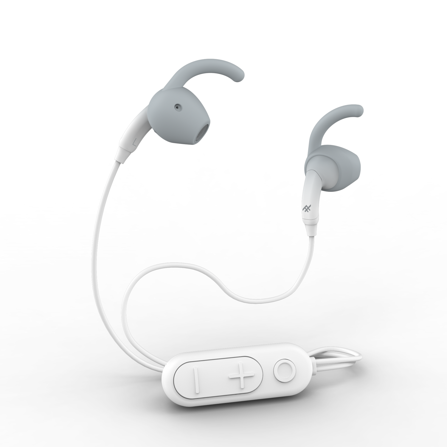 ZAGG iFrogz Audio Sound Hub Tone Wireless Earbud FG, White/Gray