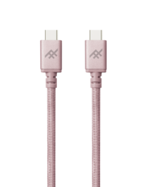 ZAGG iFrogz Unique Sync Premium USB-C 3.1 to USB-C 3.1 Nylon Braided Cable, 1.8M