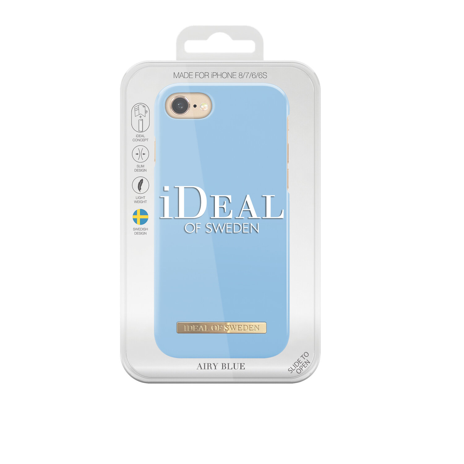 iDeal Of Sweden iPhone 7 Fashion Case A/W 16-17, Airy Blue
