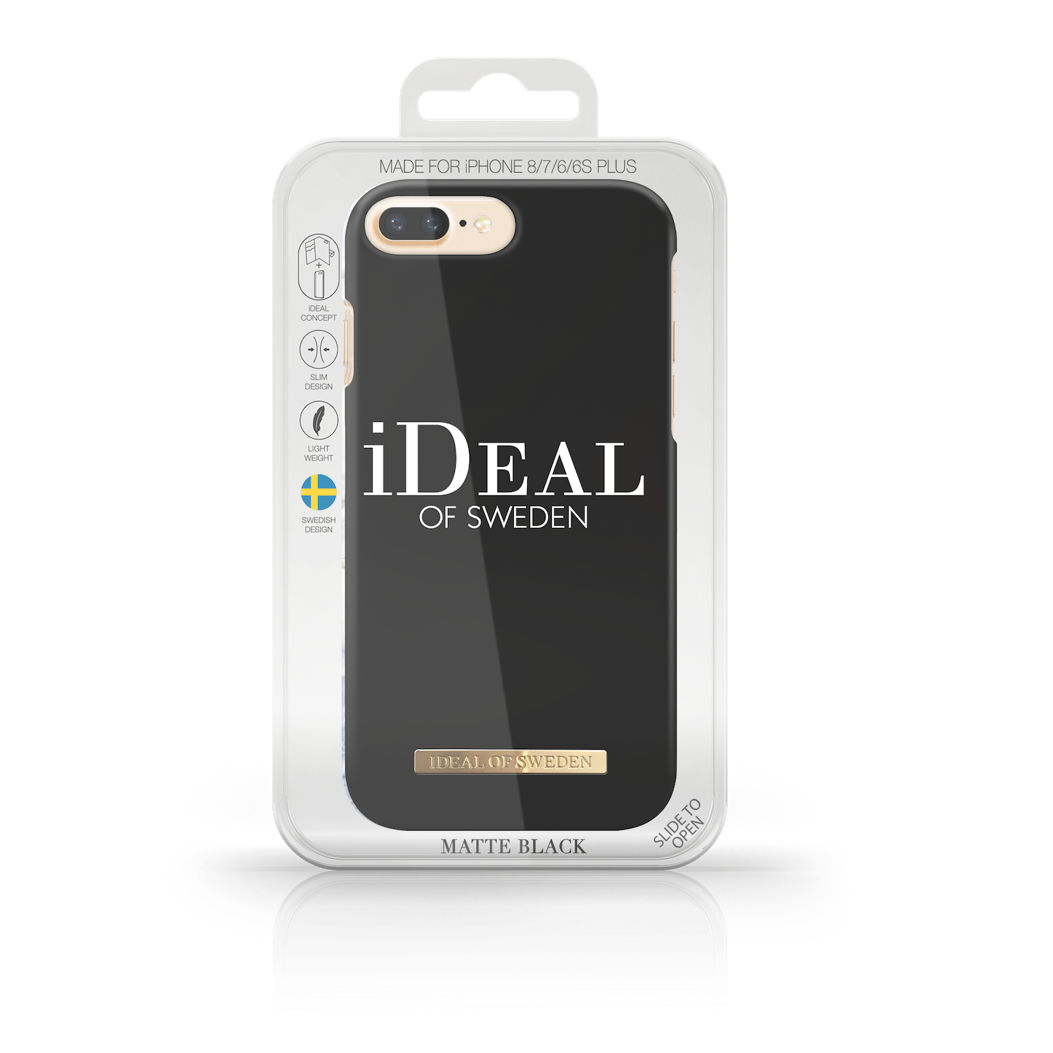 iDeal Of Sweden iPhone 7 Plus Fashion Case A/W 16-17, Matte Black