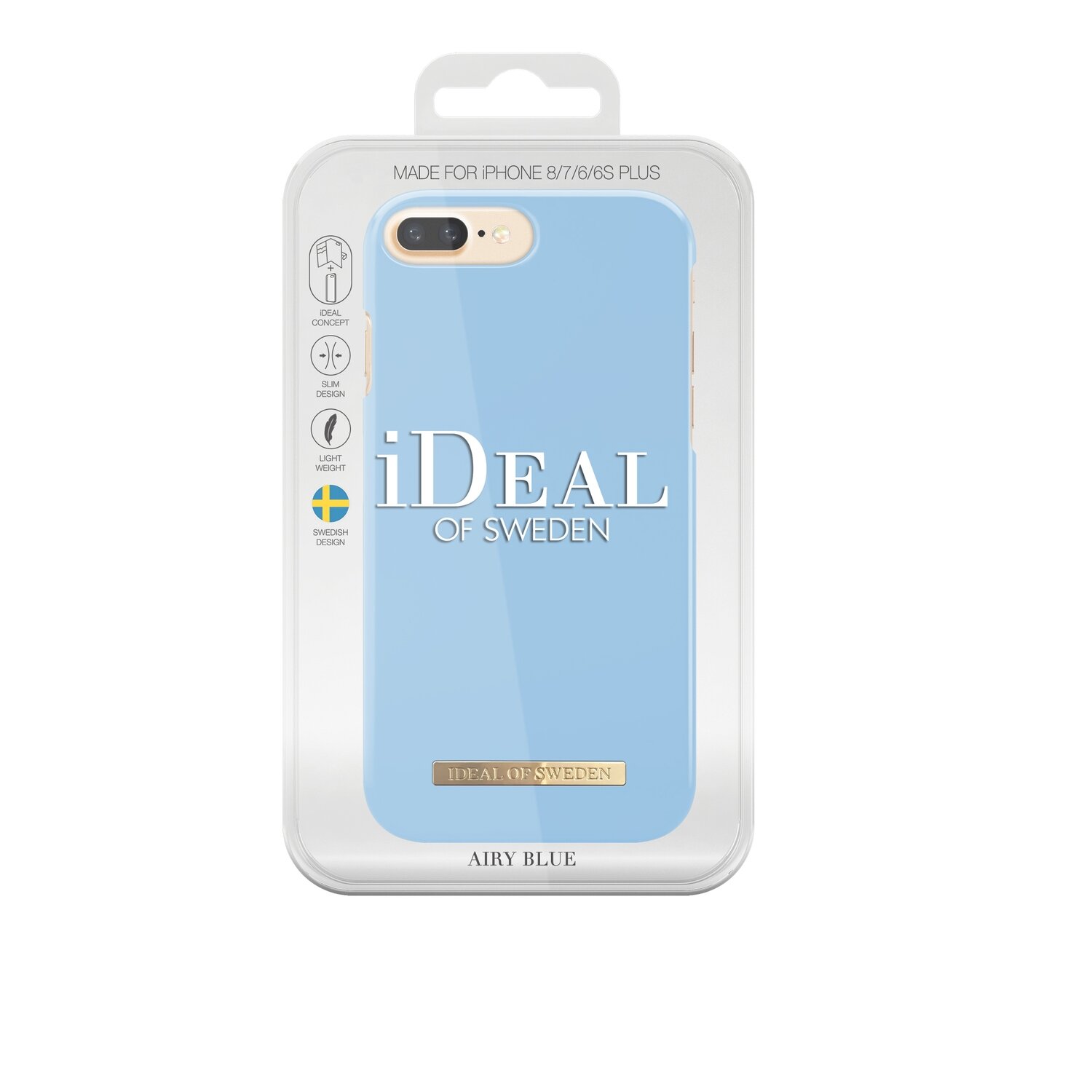 iDeal Of Sweden iPhone 7 Plus Fashion Case A/W 16-17, Airy Blue