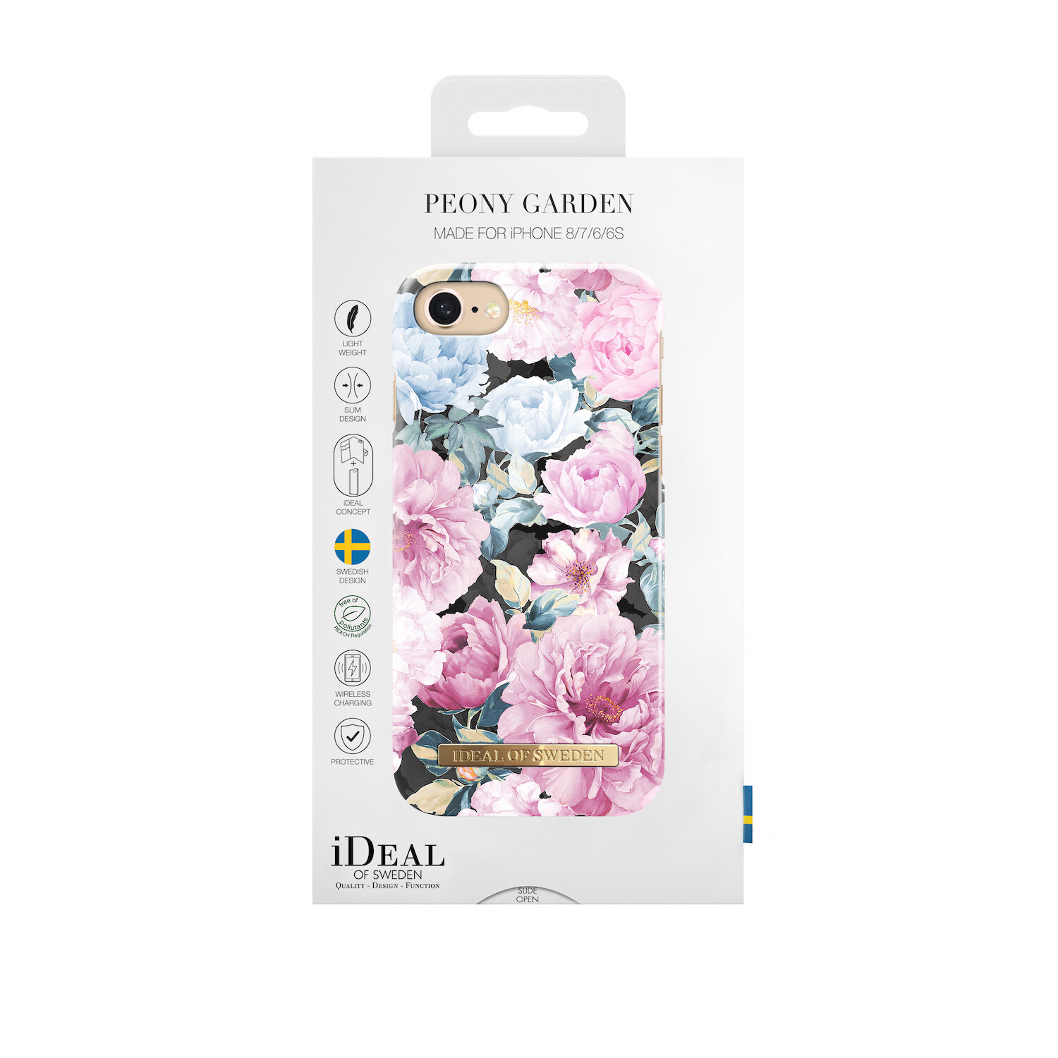iDeal Of Sweden iPhone 8 Fashion Case S/S 2018, Peony Garden