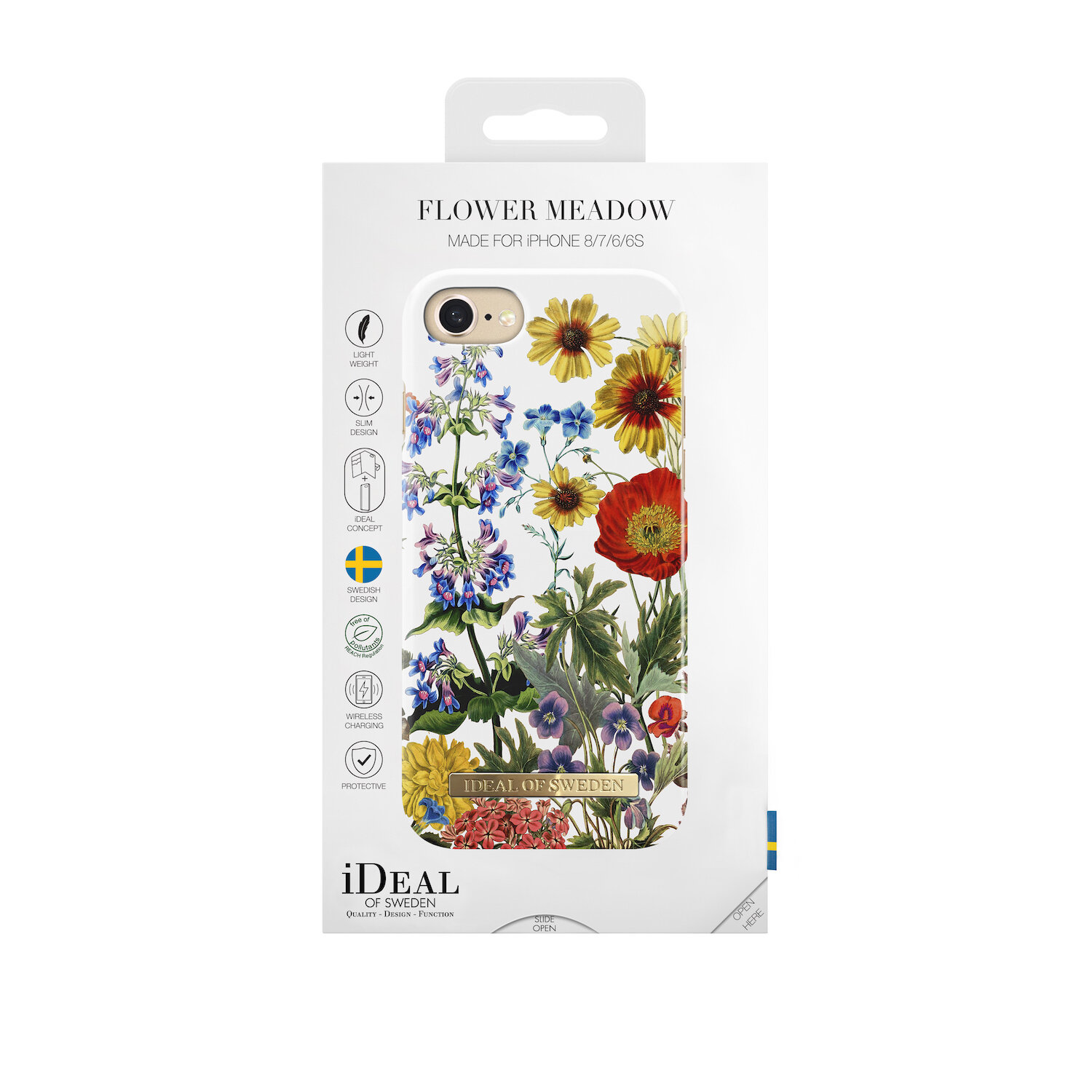 iDeal Of Sweden iPhone 8 Fashion Case Summer 2018, Flower Meadow