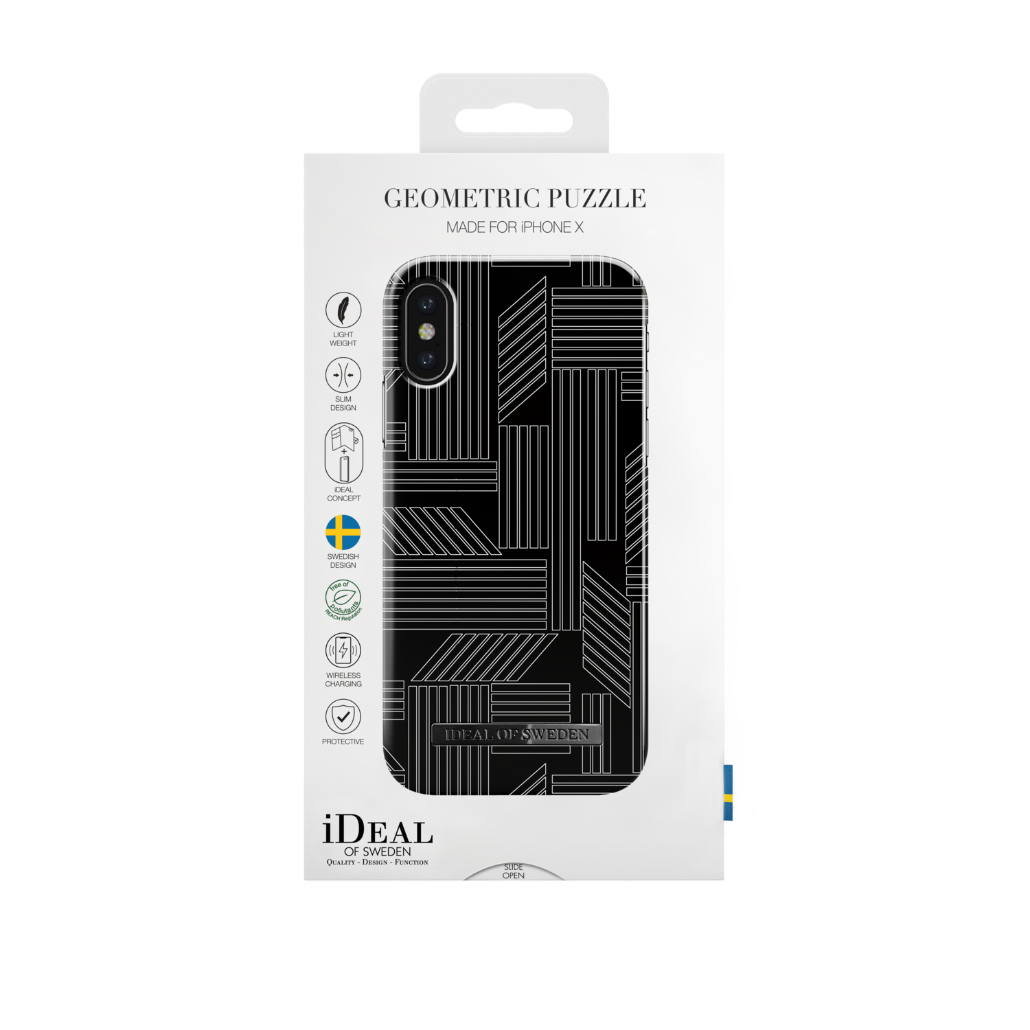 iDeal Of Sweden iPhone X Fashion Case S/S 2018, Geometric Puzzle