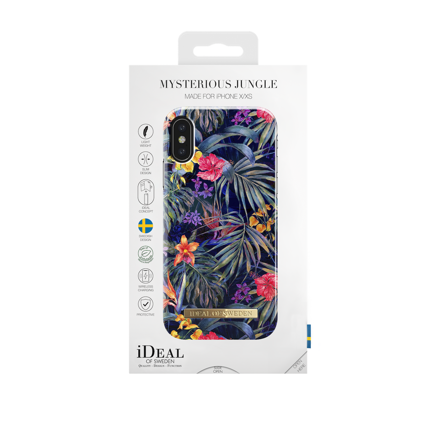 iDeal Of Sweden iPhone X Fashion Case S/S 2018, Mysterious Jungle