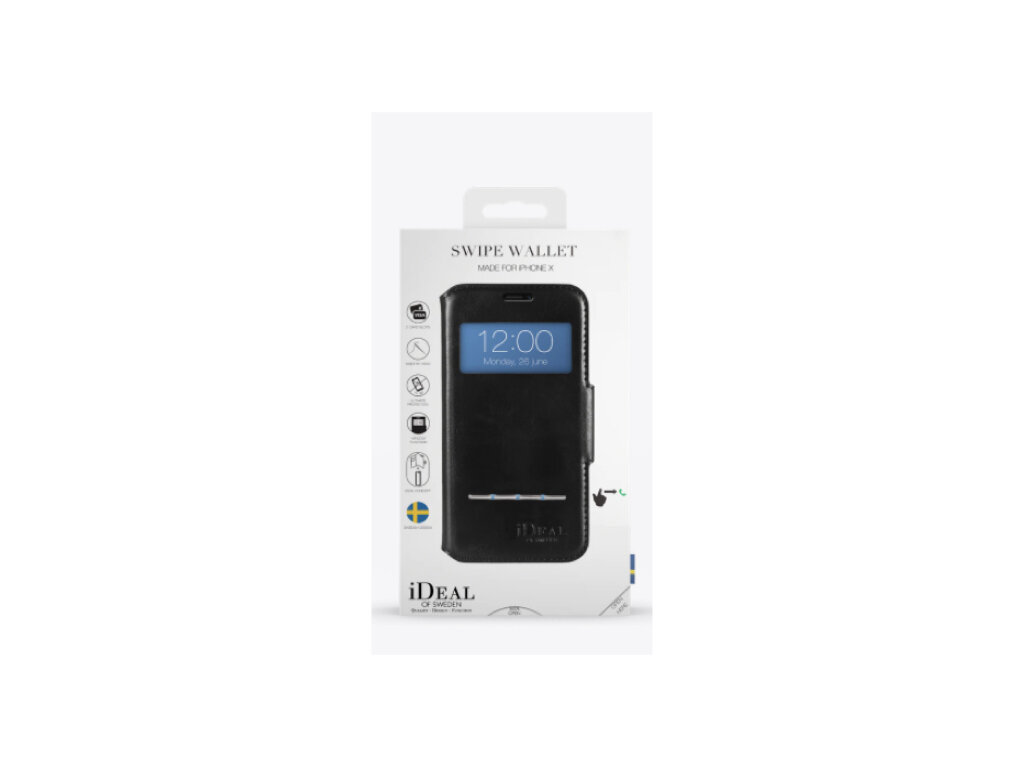 iDeal Of Sweden iPhone X Swipe Wallet, Black