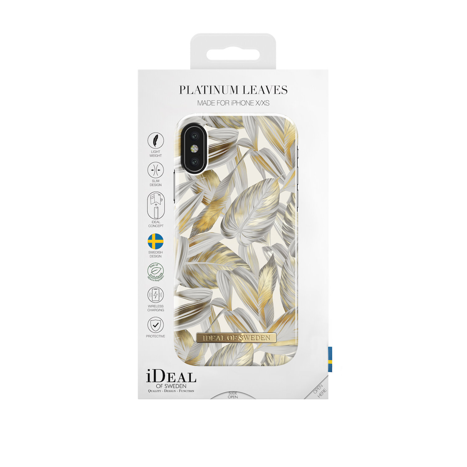 iDeal Of Sweden iPhone Xs Fashion Case 2019, Lush Leopard