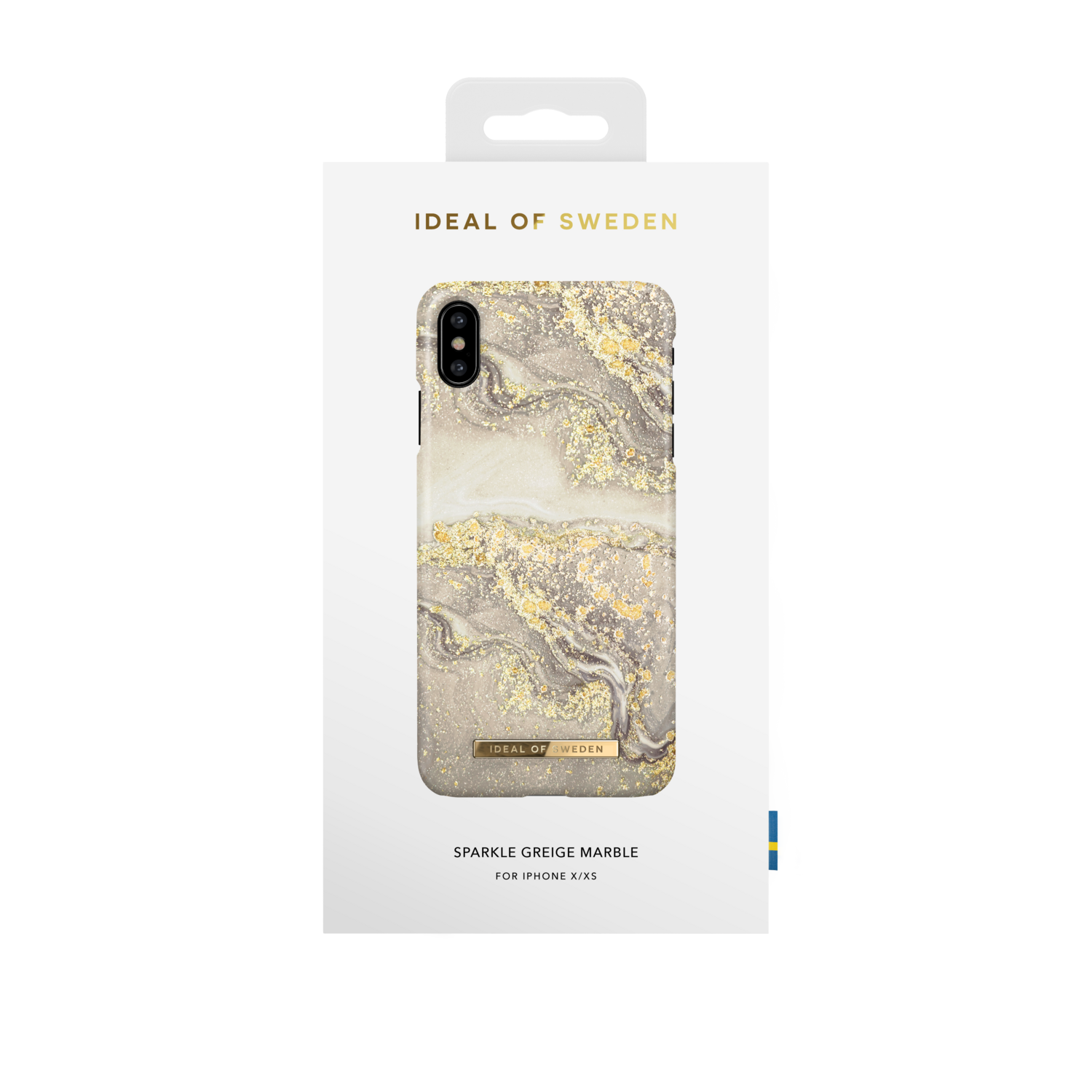 iDeal Of Sweden iPhone Xs Fashion Case 2019, Gleaming Licorice