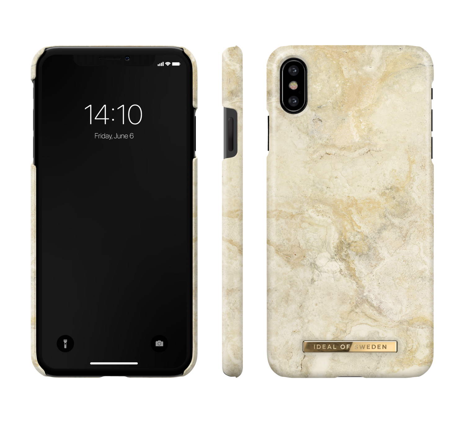 iDeal Of Sweden iPhone Xs Fashion Case 2020, Sandstorm Marble