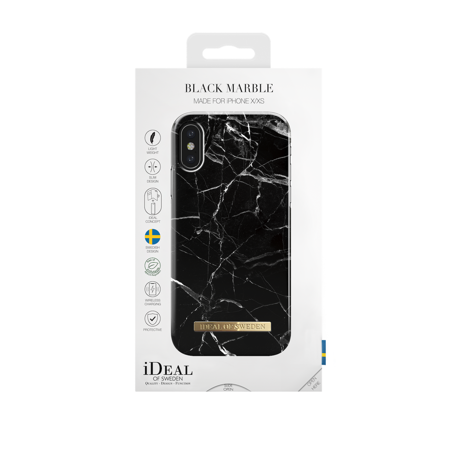 iDeal Of Sweden iPhone Xs Fashion Case A/W 16-17, Carrara Gold