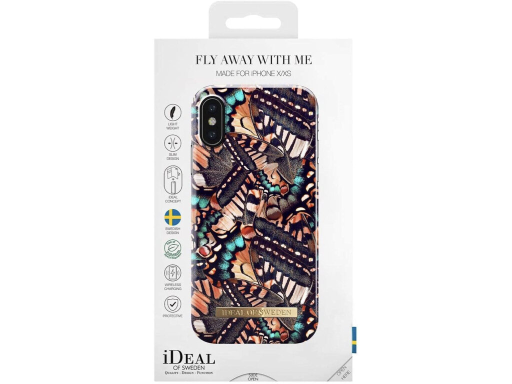 iDeal Of Sweden iPhone Xs Fashion Case A/W 2018, Romantic Paisley