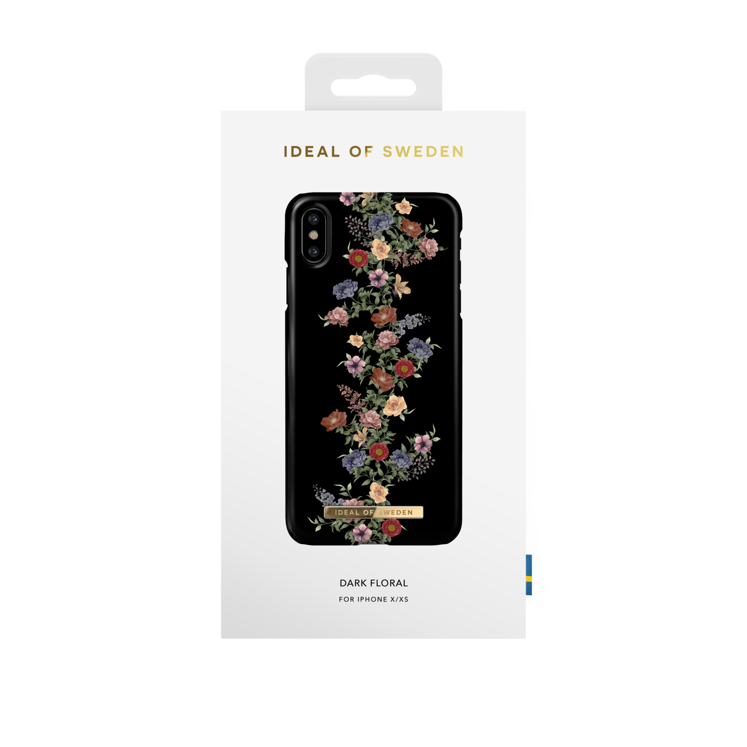 iDeal Of Sweden iPhone Xs Fashion Case A/W 2018, Golden Jade Marble
